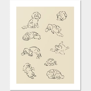 MoreSleep Cavalier King Charles Spaniel Posters and Art